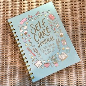Self Care Journal with Gold Spiral Binding Clementine Self Care Journal New!